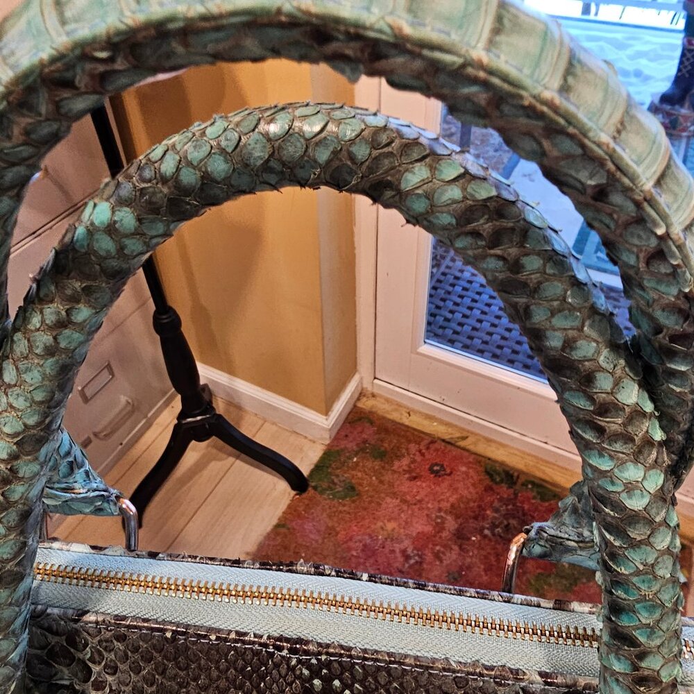 Pelle Python Collection Large Bag - image 4